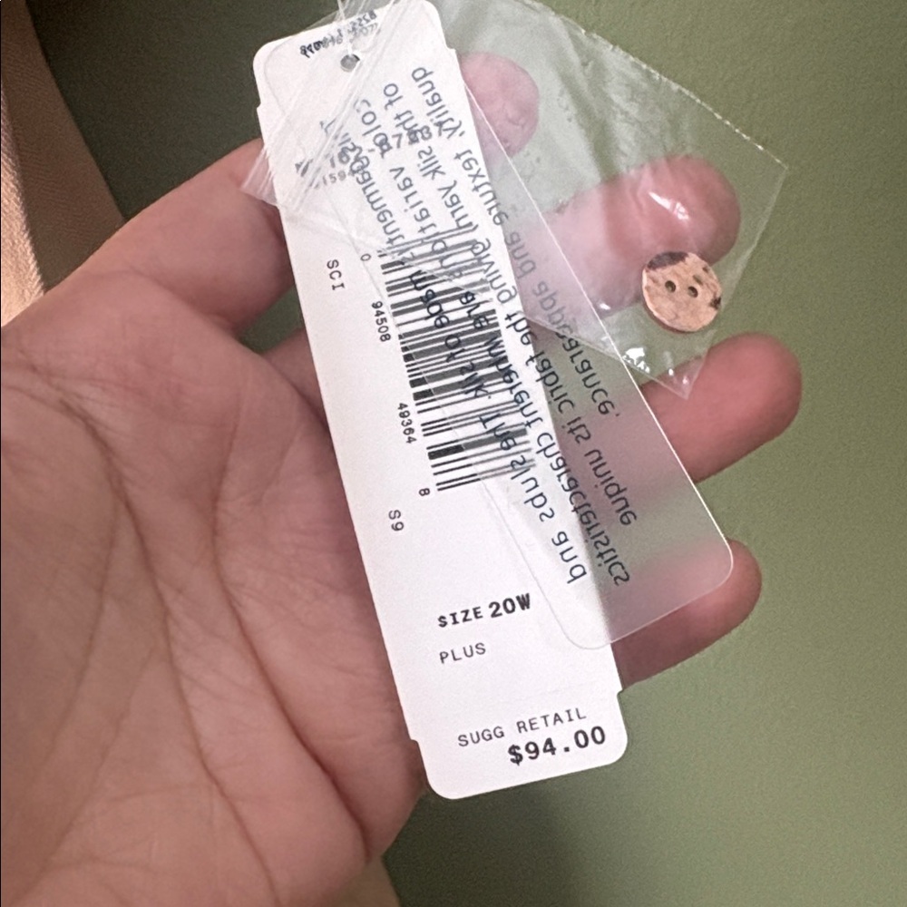 NWT VTG Pendleton Button Down Blouse Top 100% Sil… - image 3